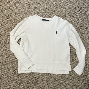White Ralph Lauren Crewneck